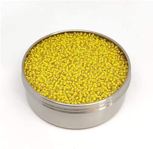 1.76oz Rocailles PRECIOSA Seed Beads 15/0, Light siam