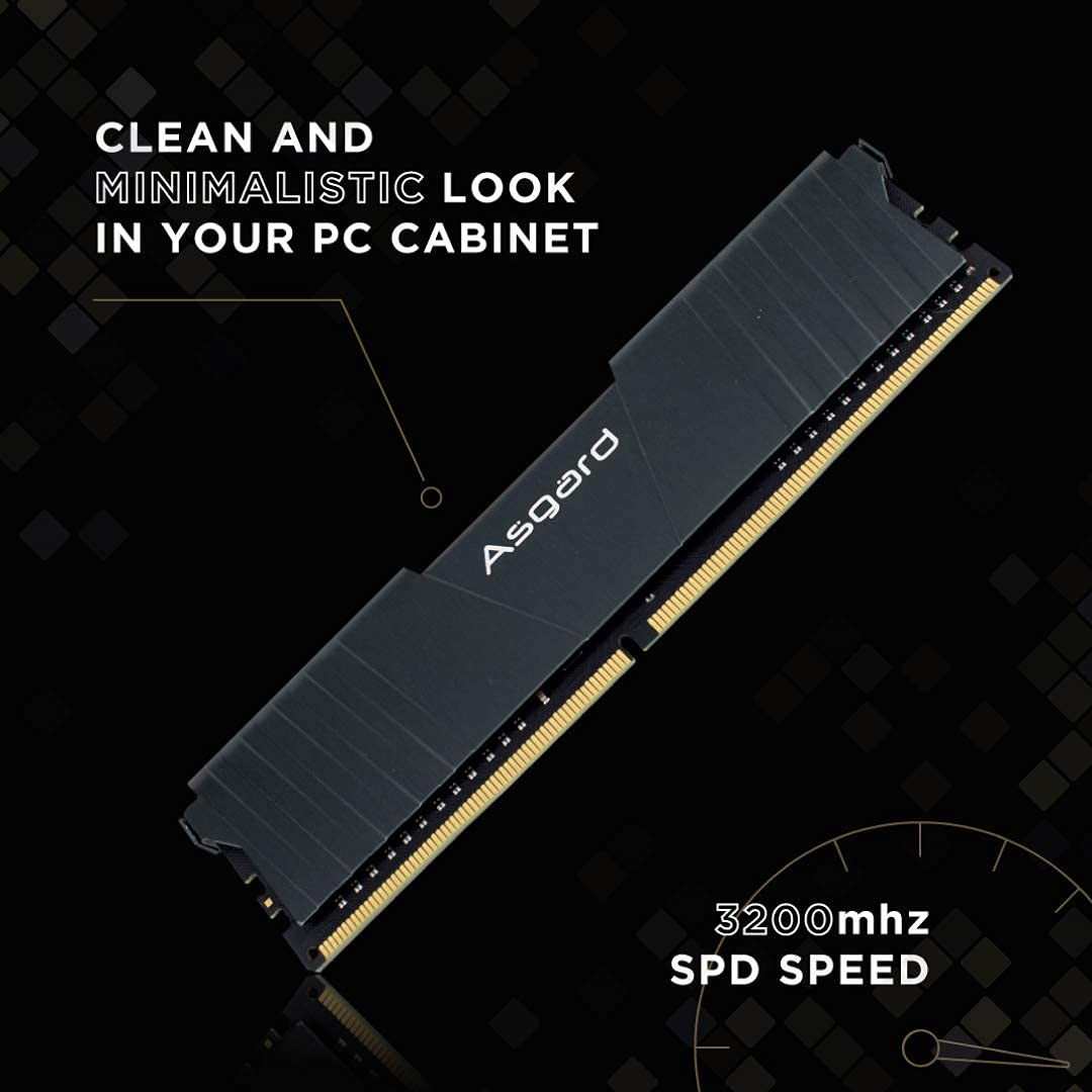 Amazon.co.jp: Asgard Gun Metal DDR4 RAM 16GB RAM (2X8GBキット