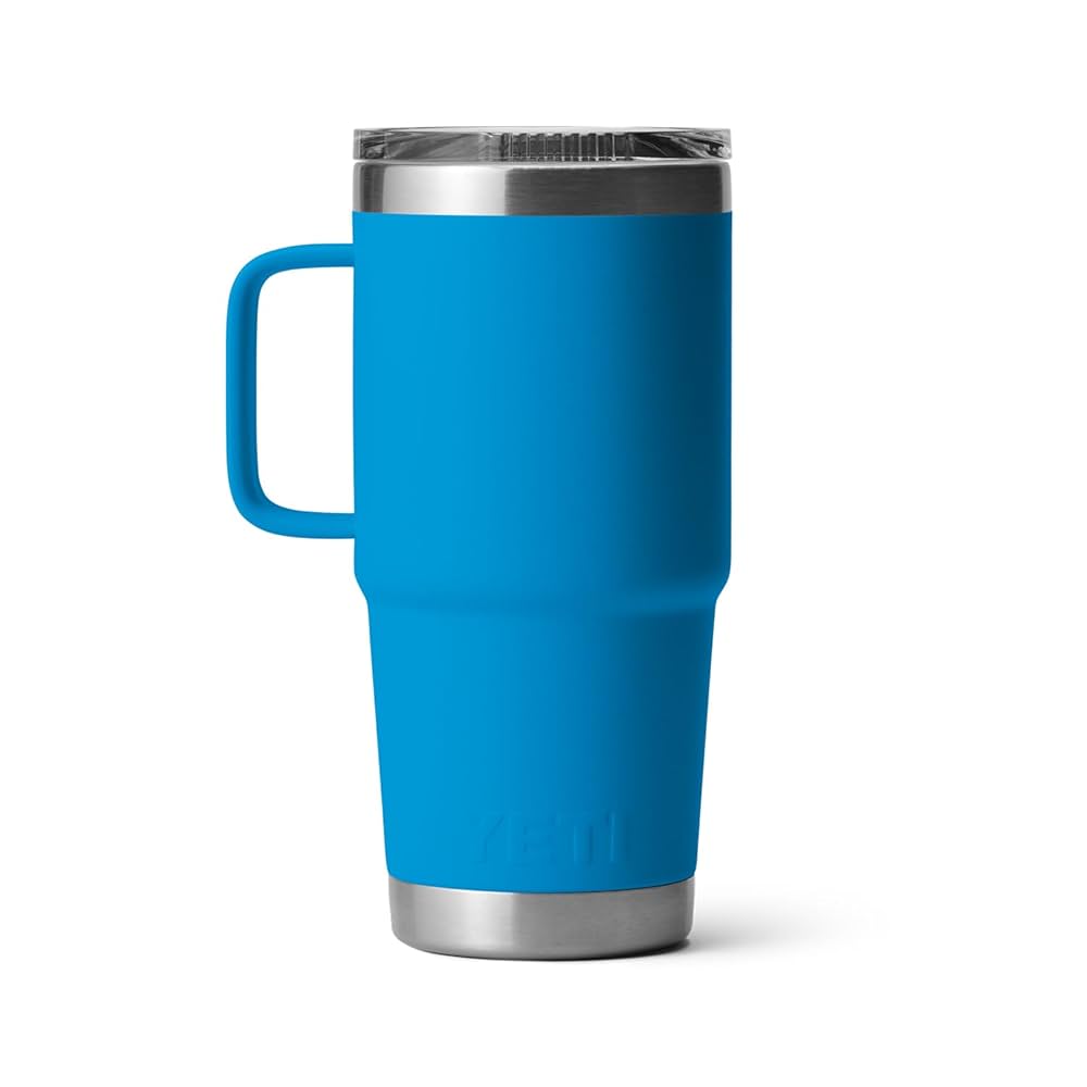 YETI Rambler 20 oz Travel Mug, Stainless Steel, Vacuum
