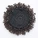 AICILY Synthetic Afro Puff Drawstring Ponytail Short Kinky Curly Hair Bun Extension Donut Chignon Hairpieces Wig Updo Hair Extensions with Two Clips (2#)