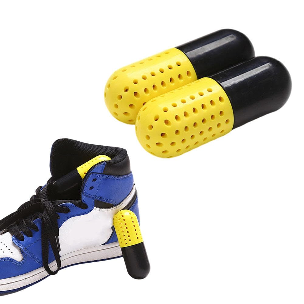 Goodern2Pcs Shoes Fresheners,Long-Lasting Shoes Freshener Shoe Deodorizer for Shoes Wardrobe Bags Car,Odor Drops Shoe Deodorizer,Foot Odor Eliminator for Sneakers Gym Bags Lockers Cars-Black