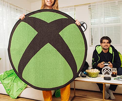 Tapete decorativo Ukonic Xbox logo 39 pulgadas redondo miniatura 2