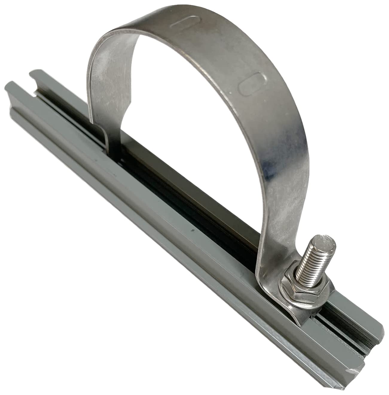 Complete Sign Post Fixing Kit - JUST ADD SIGN Post Sizes from 40 to 120mm, to suit signs from 200 to 1000mm (300mm Channel with two 67-80mm clips)