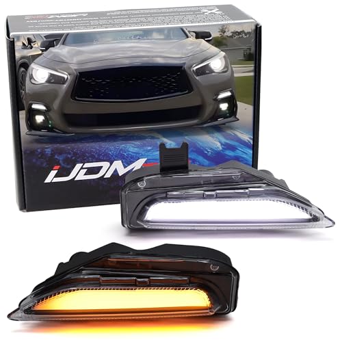 Kit LED DRL con señal intermitente para Infiniti Q50 2014+ miniatura 1