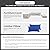 Outdoor Wicker Furniture Couch Set 5 Pieces, Patio Furniture Sectional Sofa with Royal Blue Cushions and Furniture Covers, Black Rattan