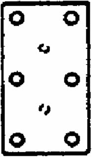 NATIONAL MFG/SPECTRUM BRANDS HHI National/Spectrum Brands HHI N220-111 Wall, Size, Zinc Plated