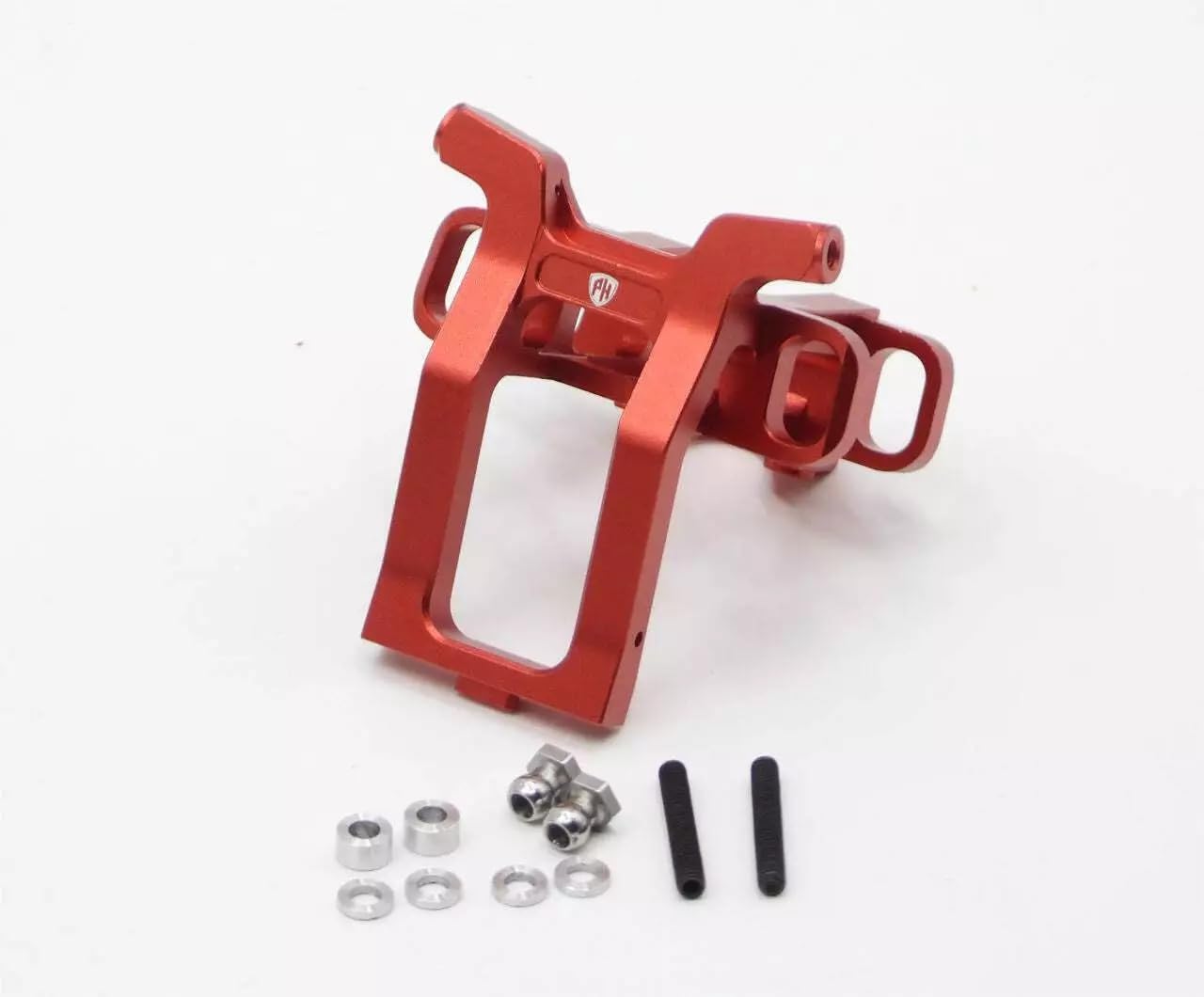 Powerhobby Aluminum Integrated Front Bulkhead Mount Red MST RMX 2.5