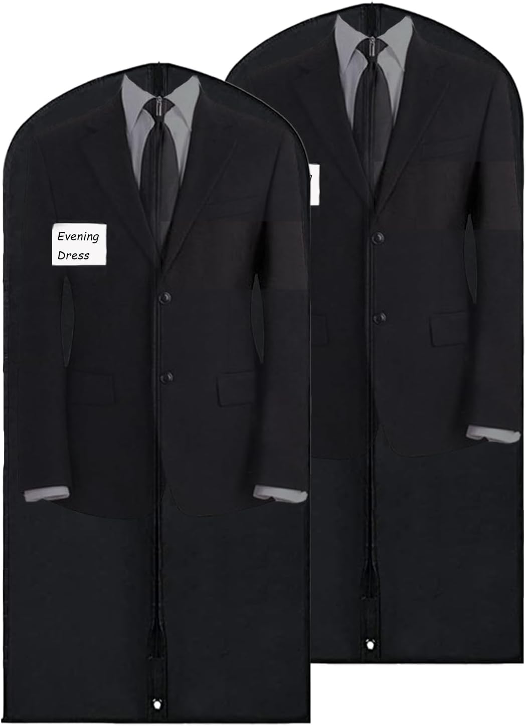 TINGSING Suit Garment Bag Closet Storage, 60 Inch Foldable