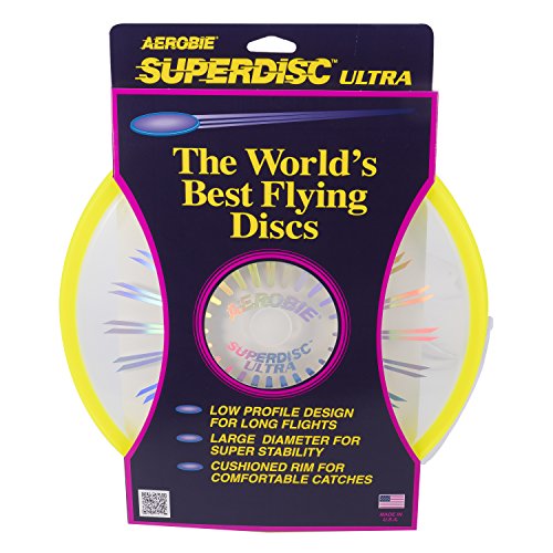 Aerobie 26R12 Superdisc Ultra Outdoor Flying Disc - Colors May Vary #TOP7