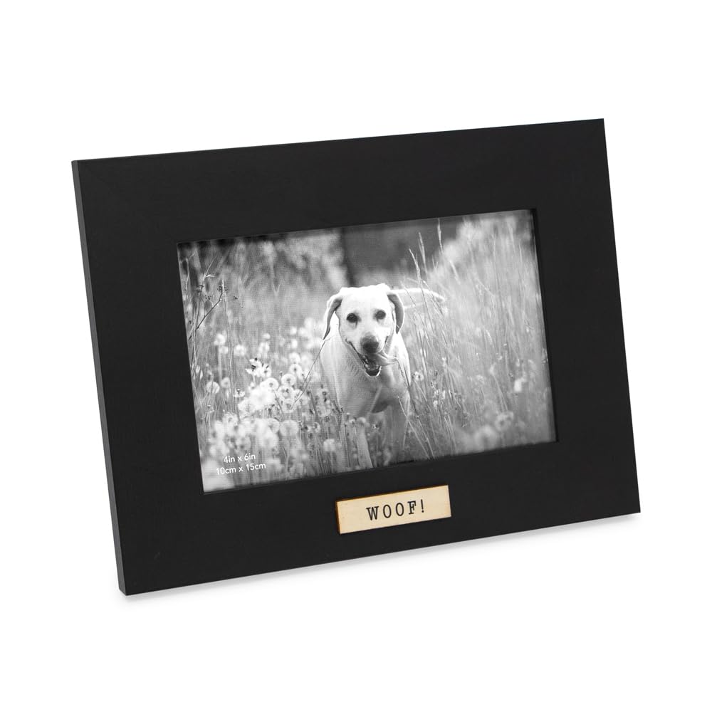 Cadre photo bois horizontal 10x15 Isaac Jacobs pour decoration bureau