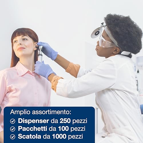 GIMA - Mini Einweg-Ohrenspekulum, Ø 4 mm, Graue Farbe, Latexfrei, Packung mit 250 Stücken