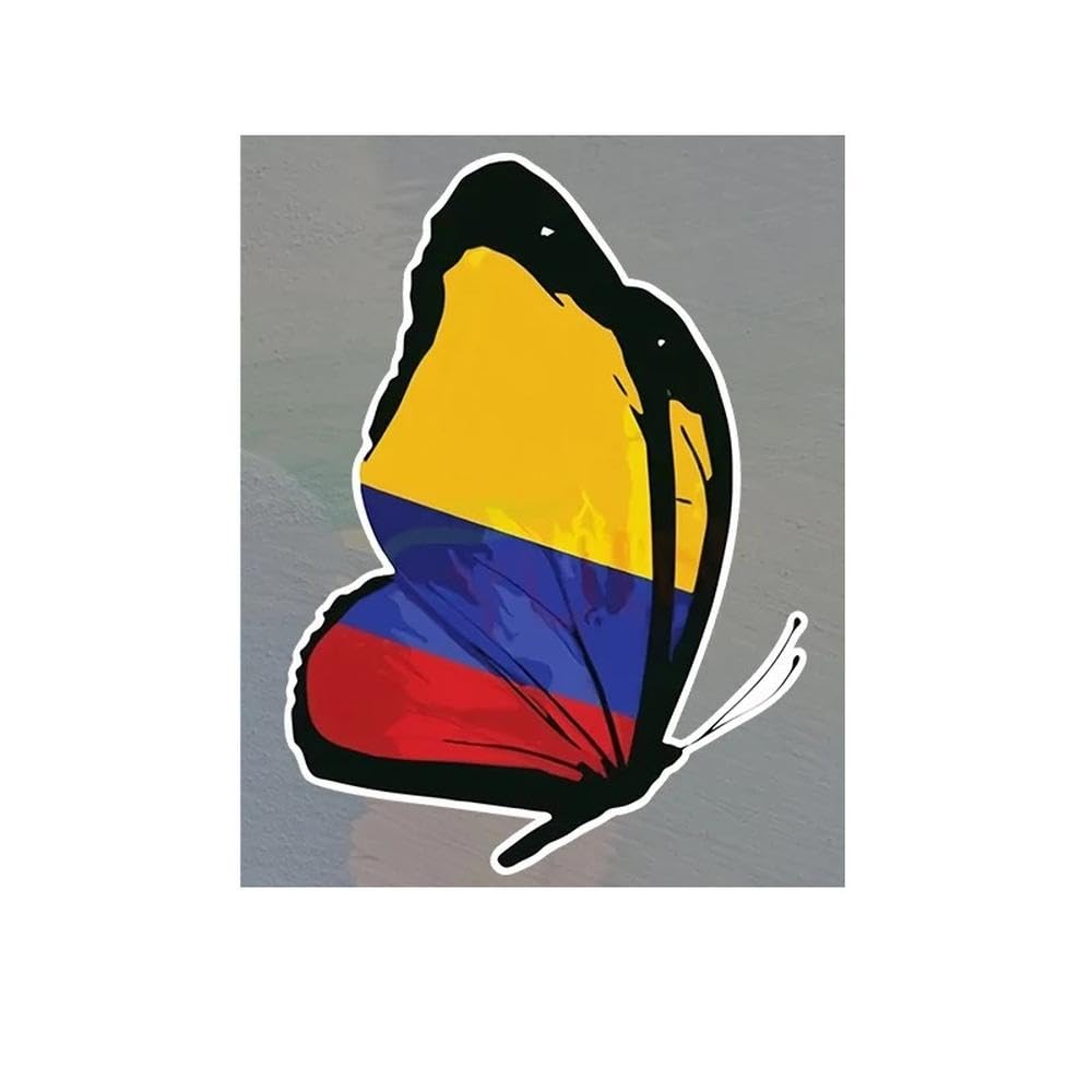 Dabhuoc 1Pcs Butterfly Car Sticker Vinyl Bumper Window Decal Waterproof(1Pcs)
