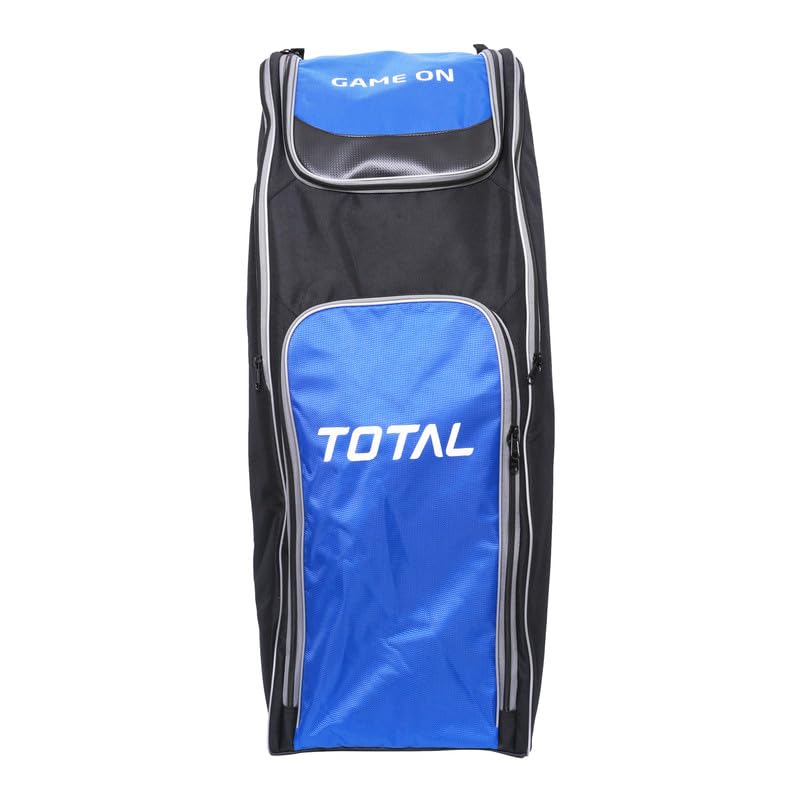 Total Prostar Duffle Cricket Kit Bag with Bat Holder – Black & Blue | Full-Size Kit Bag with Shoulder Straps | Ideal for Cricket Gear, Sports & Fitness Equipment (B0DDQ2SLYQ) Amazon Price History, Amazon Price Tracker