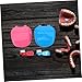 Beaupretty 2sets Denture Cleaning Brush Set Leak Travel Denture Case Portable Toothbrush Box for Teeth Box False Teeth Container Care Kit