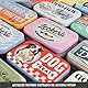 Nostalgic-Art Retro Leckerlidose, 6 x 9,5 x 2 cm, PfotenSchild – Friends Forever – Geschenk-Idee für Hunde-Besitzer, Original Lizenzprodukt (OLP), Hundeleckerli-Dose, Vintage Design