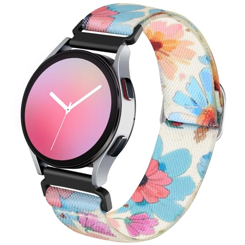 Omnillert �L�k���o���h Samsung Galaxy Watch 7 5 4 6 40mm 44mm/Galaxy 5 Pro 45mm/Galaxy Watch 4 Classic 46mm 42mm/20mm�ɑΉ� �L�k���̂���i�C�����X�|�[