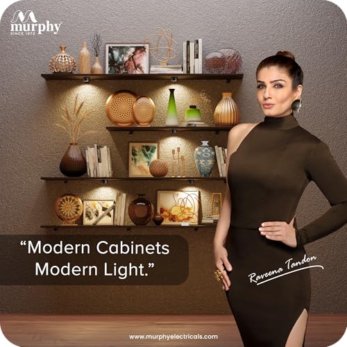 Image of Murphy 3W LED Disc Surface Light Black Finish | Warm White 3000K | Up to 300 Lumens | Aluminium Body | BIS Approved | 2 Year Warranty | Pack of 10