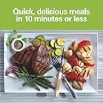 Hamilton Beach Electric Indoor Grill, 6-Serving, Large 90 sq. in. Nonstick Easy Clean Plates, Floating Hinge for Thicker Foods, 1200 Watts, 6.38"D x 12.68"W x 13.78"H , Silver (25371) - Image 5