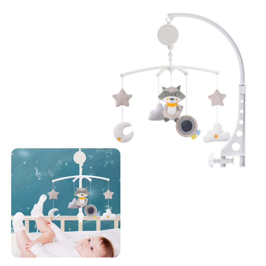 Campana giratoria colgante móvil para cuna Musical de bebé, juguetes de decoración para cama infantil para niña y niño