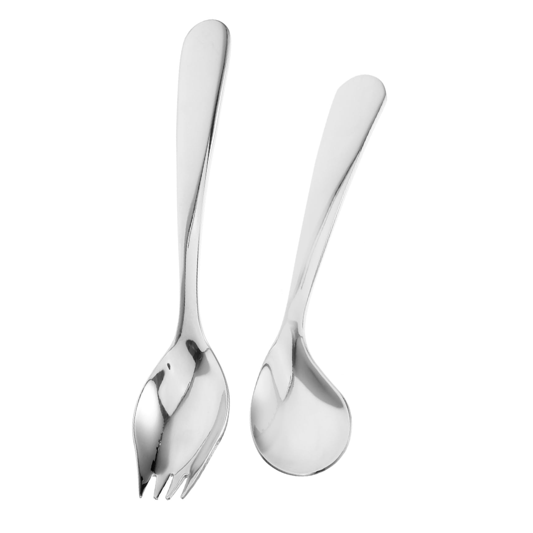 Amazon | BESTOYARD スポーク 1 セット 高齢者用食器 角度の付いた  