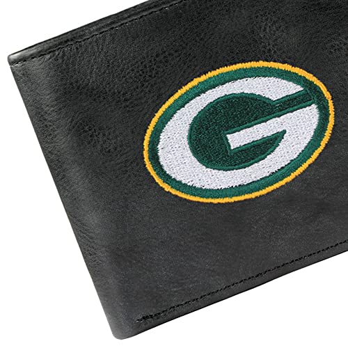 Image of Rico Industries NCAA Embroidered Leather Billfold Wallet, USC Trojans, 3.25 x 4.25-inches
