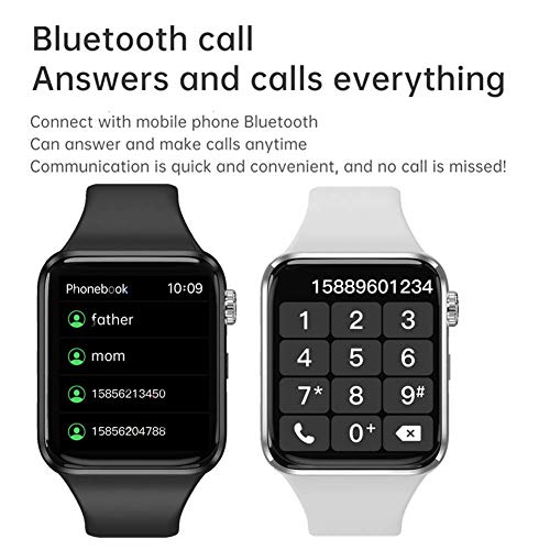 Smartwatch, Wireless smartwatch blanco Marca HCHLQL (2)
