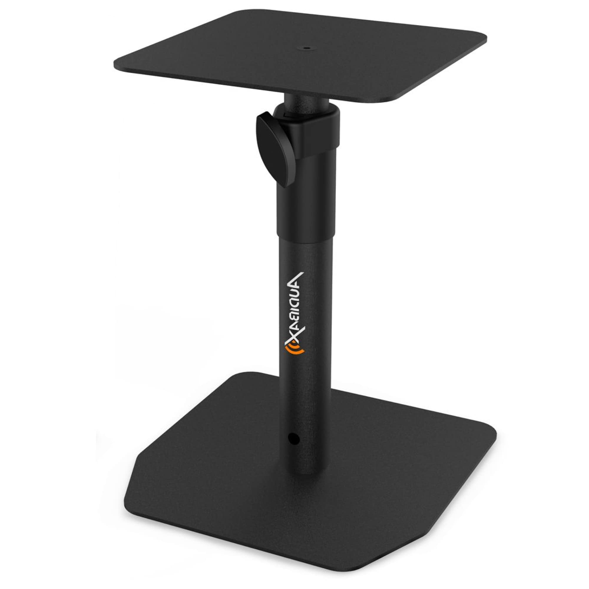 Audibax Neo STM-20 - Supporto da Tavolo per Altoparlanti - Supporto per Monitor da Studio - Altezza Regolabile da 30 a 37 cm - Robusta Base in Acciaio - Compatibilità Universale con Altoparlanti HiFi