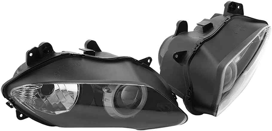 Motorcycle Headlight Assembly Fit for Yamaha YZF R1 2007 2008 YZF1000R 2007 2008 Front Head light Lamp Assembly Kit Black
