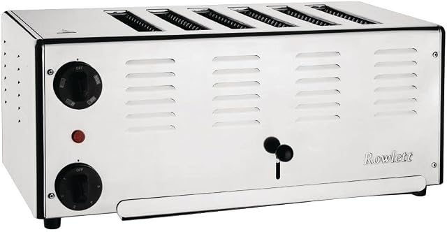 Rowlett Premier 6 Slot Toaster with Spare Elements