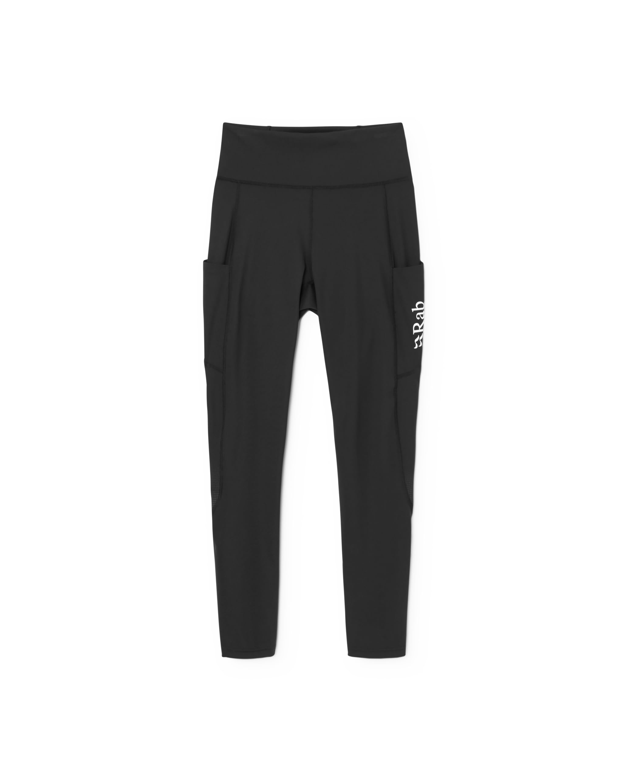 Rab Women’s Talus Tights - Lightweight Breathable Stretch Leggings for Trail Running & Trekking - Black - 12
