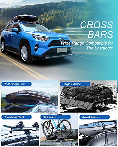 Autekcomma Lockable Roof Rack for RAV4