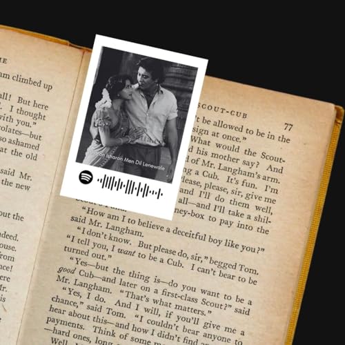 Image of Old Bollywood Songs Mini Poster | Retro Bollywood Posters | Couple Gifts For Valentine's Day Songs Mini Posters (Set of 15) | Items For Girlfriend Boyfriend Husband Wife | Dekha Ek Khwab, Gulabi Aankhein Song Size (8 x 6 cm) Poster for Phone Accessories, Bedroom, Office (C 039)