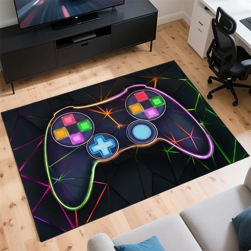 Tapete Gamer para Habitación 3'x5' Antideslizante miniatura 3