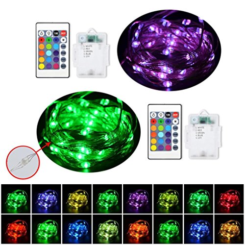 Preisvergleich Produktbild Led Stripes, Gusspower Wasserdicht batteriebetriebenen Powered 8 Dis Spiel Modelle Lichterkette Licht Streifen mitfür Weihnachten Kicthen Party Innen und Außendekoration Valentinstag (5M)