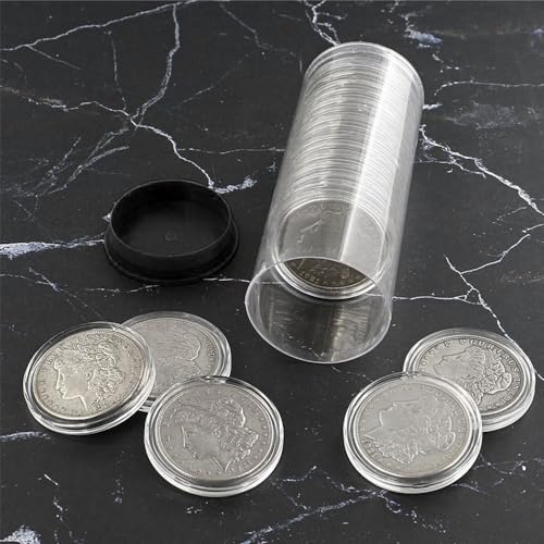 Tubos para cápsulas de monedas modelo H (5 piezas) miniatura 2