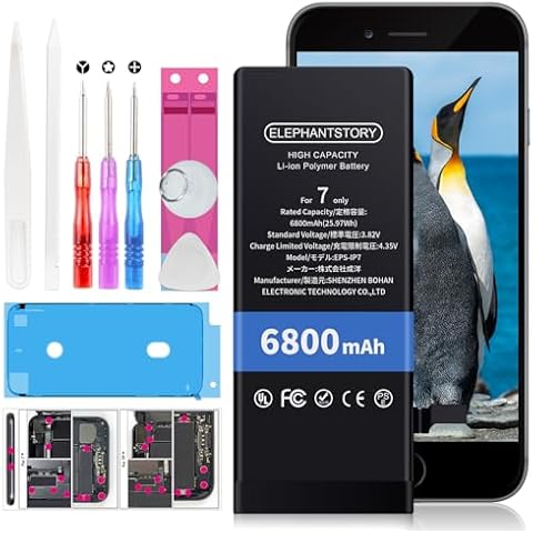ElephantStory iPhone 7 Battery Replacement Cover
