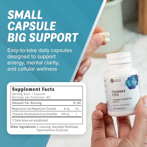 Objective Nutrients Thiamax TTFD Supplement