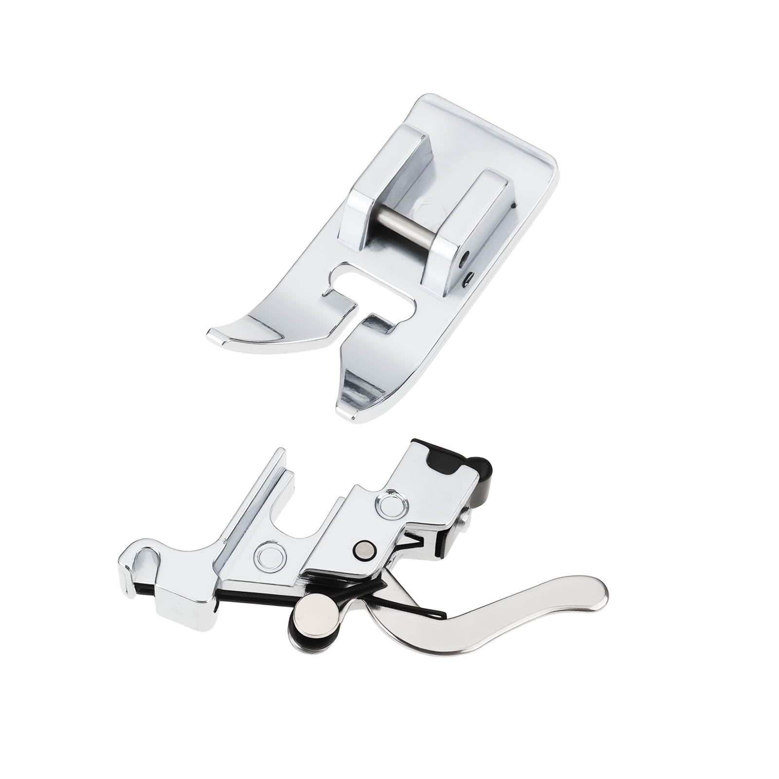 AS Axis Spindleon 1 Set Zigzag Presser Foot Low Shank with Holder Compatible with Singer Compatible with Pfaff