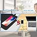 Wireless Charging Mouse Pad, Fast Wireless Charging mat，10W QI Wireless Mouse Pad for Samsung Galaxy S10/S9/S8 Plus Note 9/8 iPhone Xs Max/XR/X/XS/8/8 Plus (Black-1)