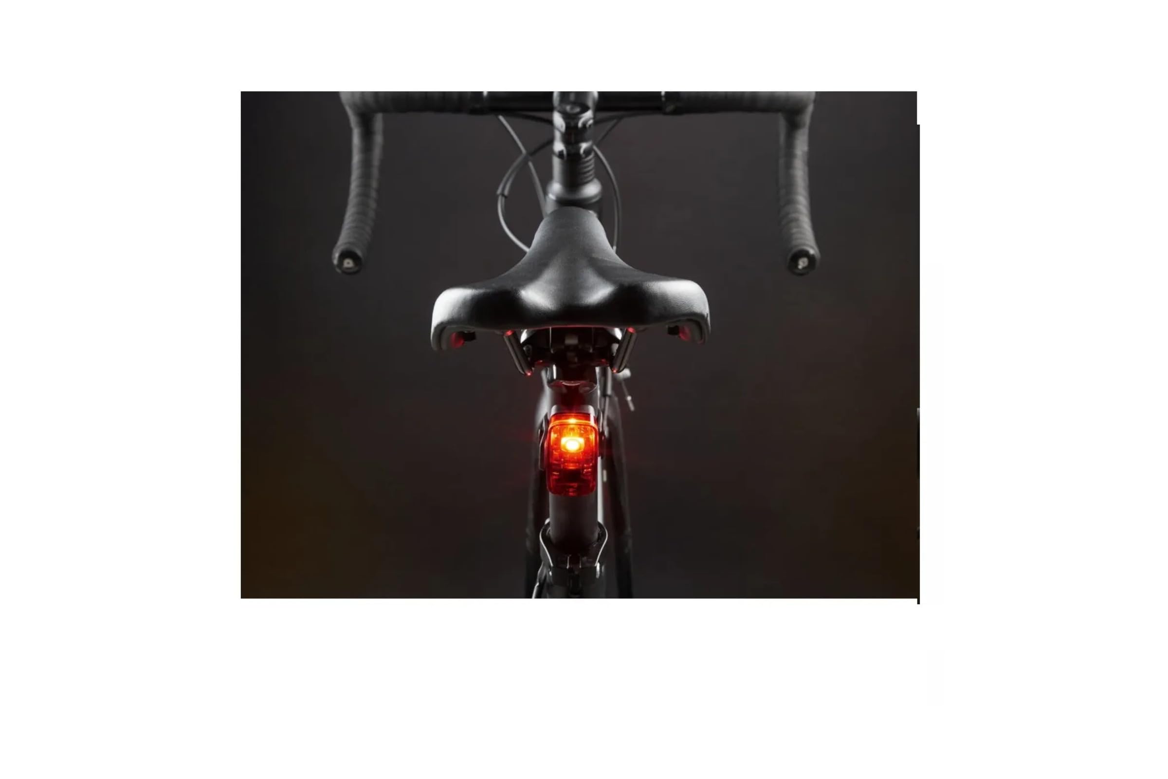 LED Fahrrad Leuchten Set mit USB-C Fahrradbeleuchtung Licht 15/30/70 Lux Automatische Lichtsteuerung Spritzwassergeschützt Passend für alle gängigen Fahrradtypen