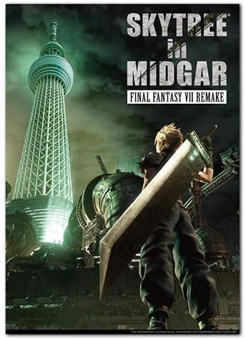 ポスターFF7リメイク ×東京スカイツリー限定 B2