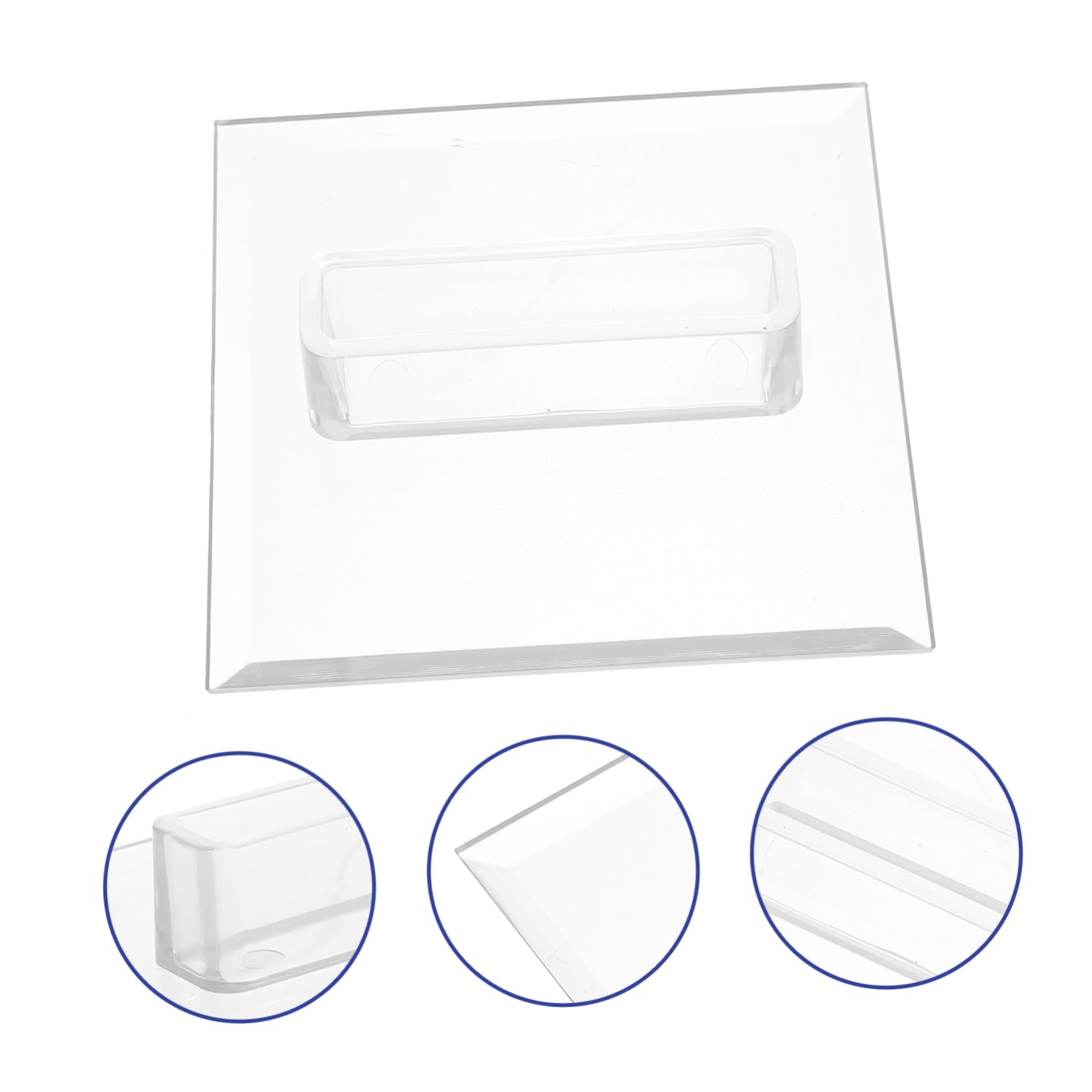 NULYLU Acrylic Scraper Reusable Scrap Board Clear Scraper Acrylic Tools Wall Paint Tool Household Paint Scraper Paint Press Board Scraping Board Acrylic Scrap Board Acrylic Paint Scraper