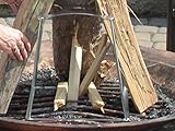 FIRE STUMP. A Specially Designed Stand to Help Create and Maintain The Perfect Tee Pee Style fire. Works Great as a Campfire Cook Stand.