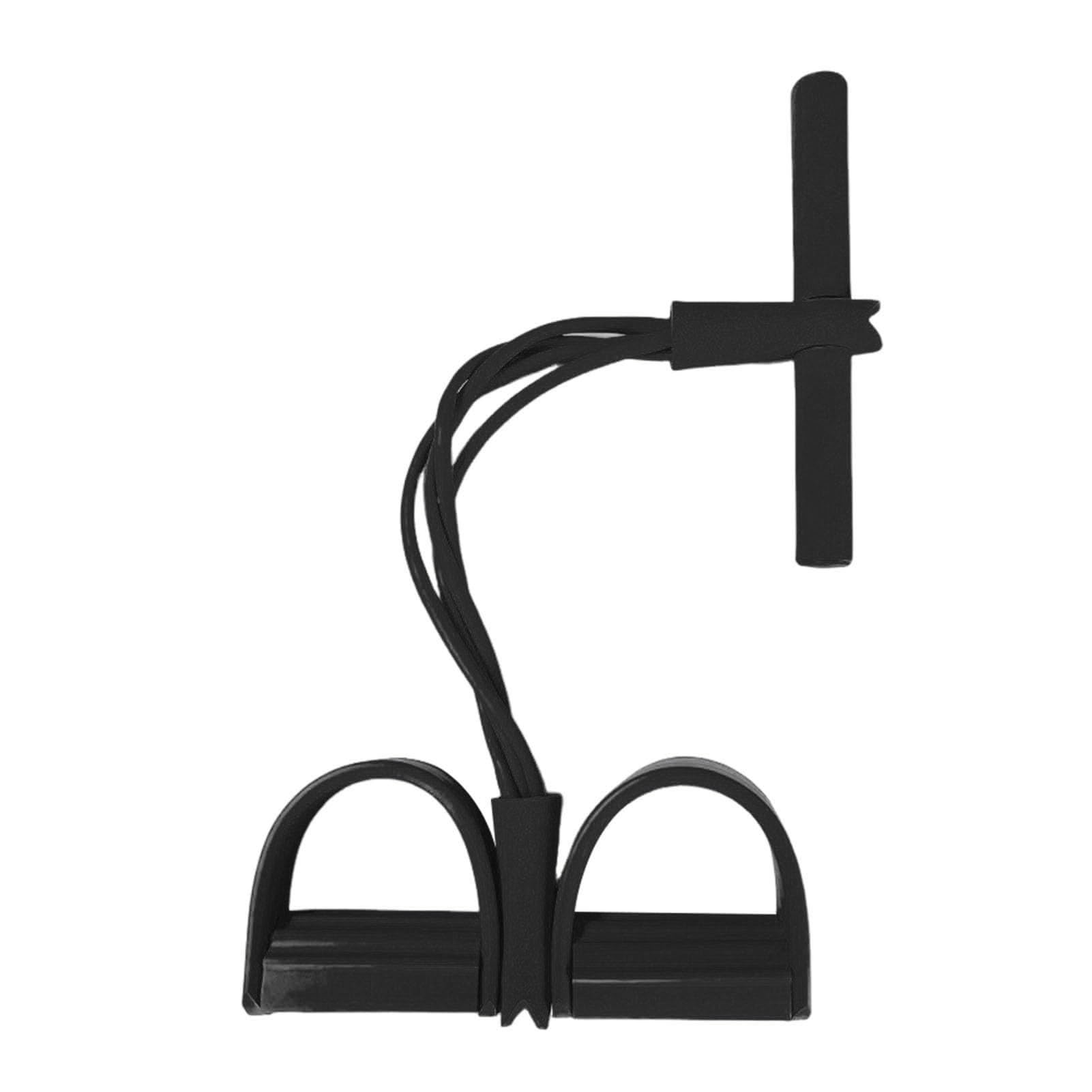 matumou 4/6-Tube Pedal Puller Resistance Band with Handle Multifunction Elastic Yoga Sit-up Pull Rope Men Women Pedal Tensioner Exerciser