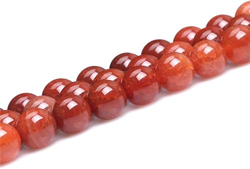 Miniatura 3 de JOE Foreman - Cuentas de ágata roja (0.472in, 15 pulgadas)