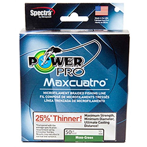 POWER PRO 33401003000E MAXCUATRO 100LB 3000 YRDS. Green