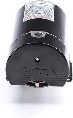 Miniatura 8 de A.O. Smith BN25V1 1 HP, 3450 RPM, 1 velocidad, 115 voltios, 12 amperios, 1 factor de servicio, marco 48Y, PSC, carcasa ODP, motor de piscina de base