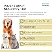 My Pet Sensitivity Advanced Test - at-Home Pet Test | 460 Items | Quick Results | Non-Invasive Hair Collection | Comprehensive Food, Environment, Nutrient & Mineral Analysis | All Breeds & Ages