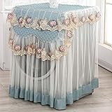 Washing Machine Cover,Washer/Dryer Cover,Multi-Purpose Lace Machine Top Cover,Roller Washing Machine W-aterproof A-nti D-ust Proof Cover Washer Protection Furniture Cover(Green)
