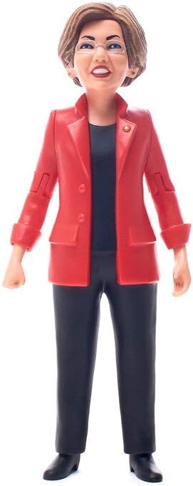 FCTRY Elizabeth Warren Real Life Political Action Figure: Collectible Figurine, Gag Gift, Perfect for Collectors, Gift Ideas & Souvenirs - Funny Idea